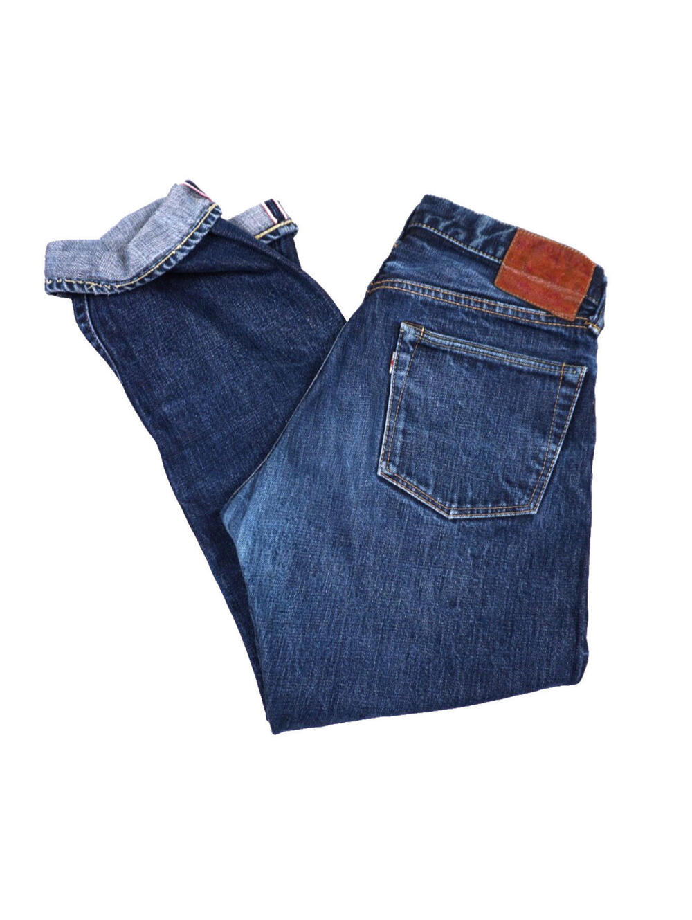 Momotaro Selvedge Denim Jeans 30 Blue Faded Made in Japan Okayama